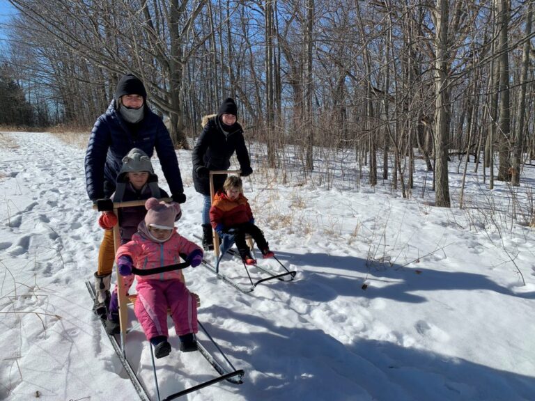 Cross Country Ski / Snowshoe / Kicksled Rental River Bend Nature Center